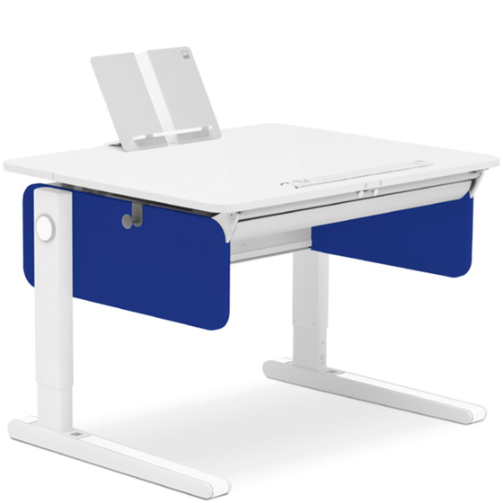 Schreibtisch Champion Compact B91xT72xH53-80cm blau