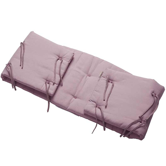 Bumper for Classic Baby Bed dusty rose